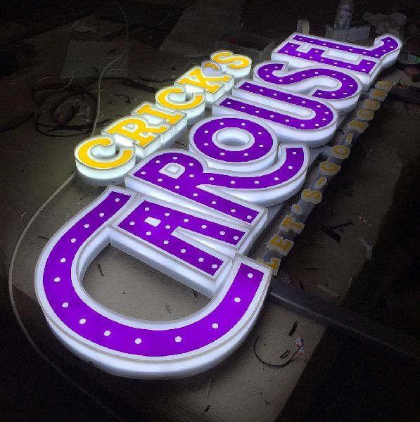 Acp Board With Acrylic 3D Letters Buy Acrylic Letters Acp Board For Best  Price At Inr 1,000 / Square Feet ( Approx )