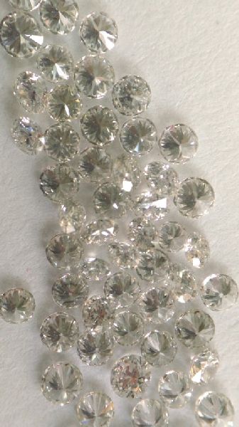 White Round CVD POLISHED DIAMONDS, for Jewellery Use, Size : 0-10mm, 10-20mm