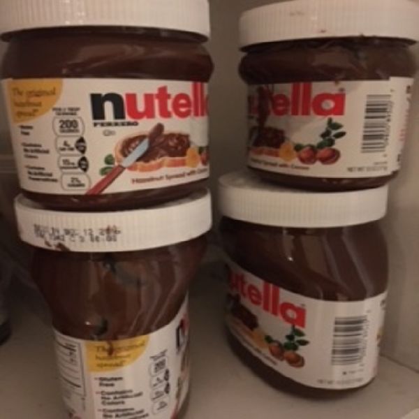 Ferrero Nutella Chocolate Cream In 15g Mini-sachets, 230g, 350g, 600g, 750g, 825g and 3kg Tins
