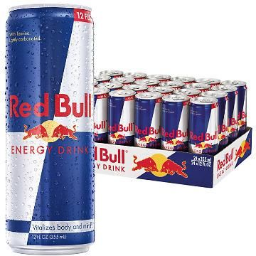 RED BULL ENERGY DRINK (16 OZ CANs)