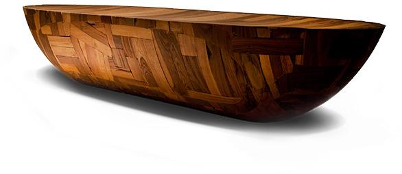 Ketch Teak wooden Bench