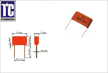 metallized polyester film capacitors