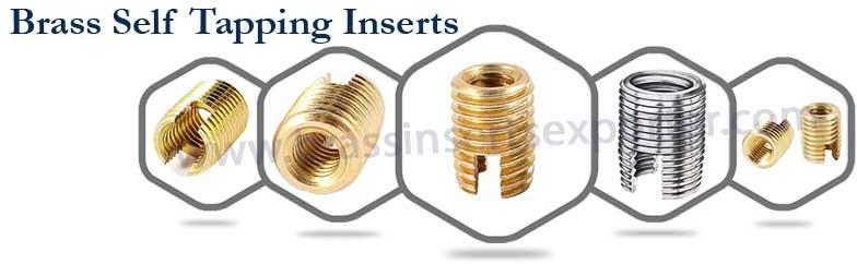Brass Self Tapping Inserts