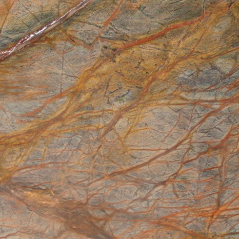 Red Multi Green Marble