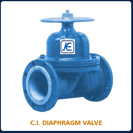 Ci diaphragm valve