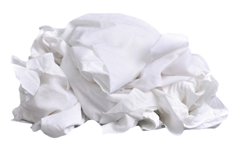 White Cotton Wiping Rags