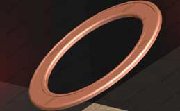 Metal jacketed gasket