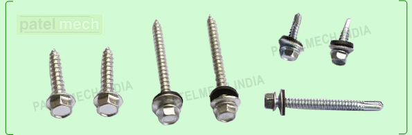 Brass and Steel Fasteners - Screw - Patel Mech India