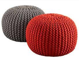 Item Code : KP 002 Knitted Pouf