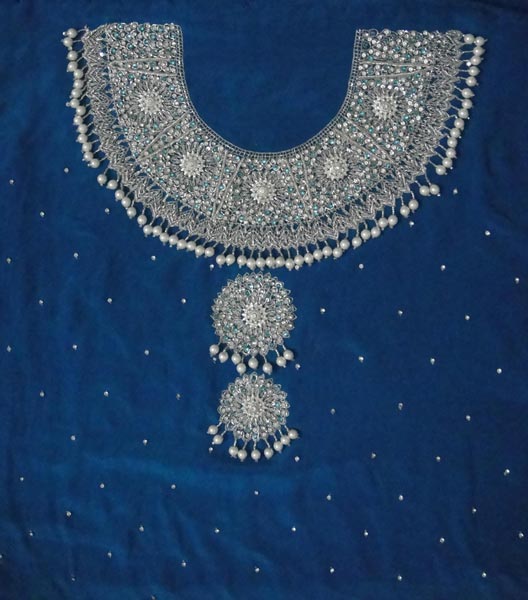 embroidery salwar materials