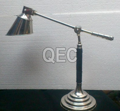 Bent Shiny Table Lamp