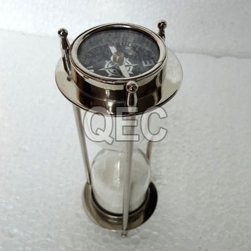 Sand Timer With Compass