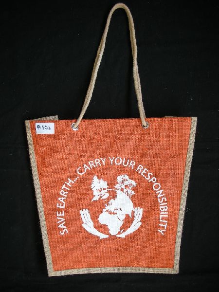 jute bag dyed color