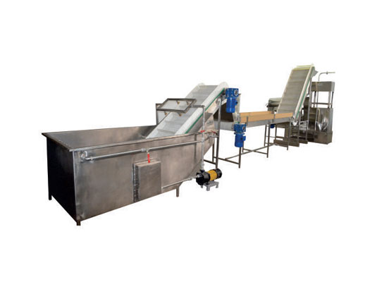 AUTOMATIC LINE FOR WASHING SORTING CRUSHING & PULPING