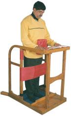 STAND-IN-FRAME, Adult (Wooden):