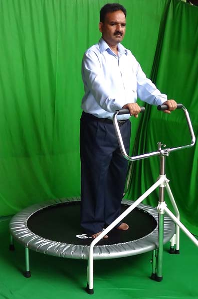 Trampoline Balance Coordination Unit  Physiotherapy Equipment