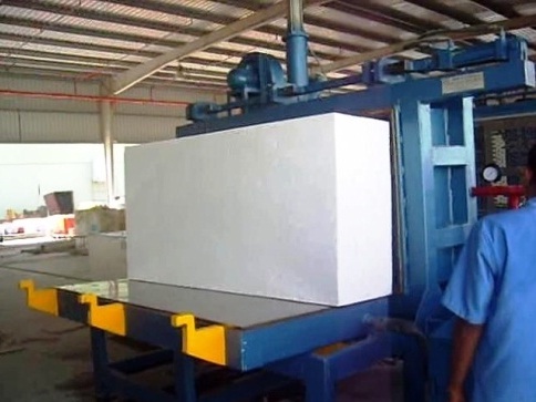 Hydraulic Operated Eps Block Moulding Machine