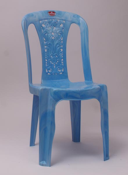 Plastic Without Arm chair-4004