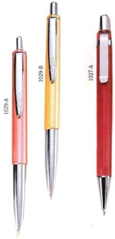 MBP - 1027-1029 Retractable Half Metal &amp;amp; Plastic Ballpoint Pens