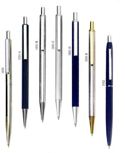 MBP - 1030-1032 Retractable Push Button Ballpoint Pens