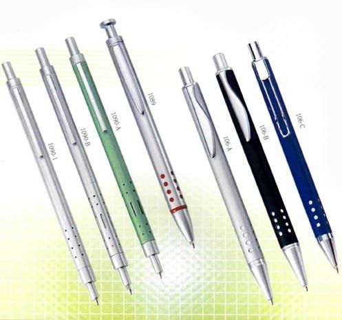 MBP - 1089 - 106C Retractable Push Button Ballpoint Pens