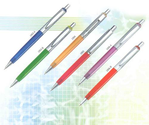 MBP - 1103-1106 Retractable Half Metal Ballpoint Pen