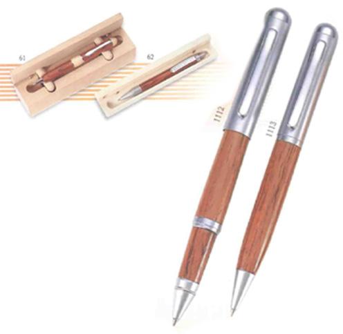 WP - 1112-113 Natural Wooden Ballpoint Pens