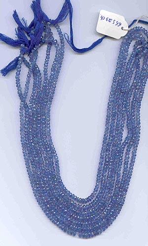 Semi Precious Gemstone Necklace, Style : Chains