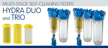 Trio Multi Stage Self Cleaning Filters