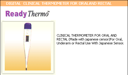 digital thermometer