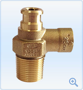 Compact Valves with Safety Relief (PRV)