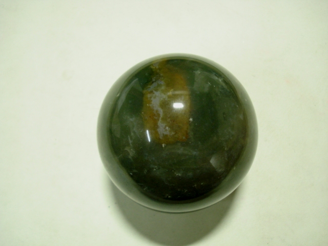 Blood stone sphere and stone balls