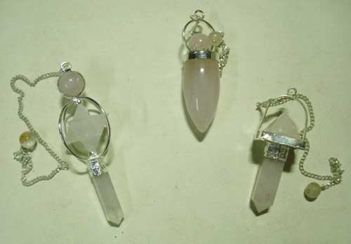 Gemstone dowsing healing stone Pendulums