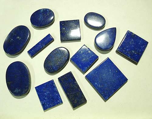 Lapis Lazuli semi precious stone Cabochons