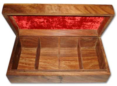 Wooden Tea Box (Item No. W 2052)