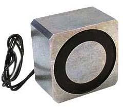 Non Polished Earth Metals Rectangular Lifting Electromagnet, Size : 160/80/25, 180/100/30