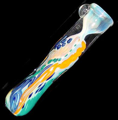 Bat - 012 Glass Smoking Pipes, Feature : Durable, Excellent Durability