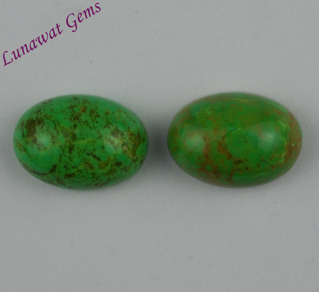 Green Turquoise Cabochones stone