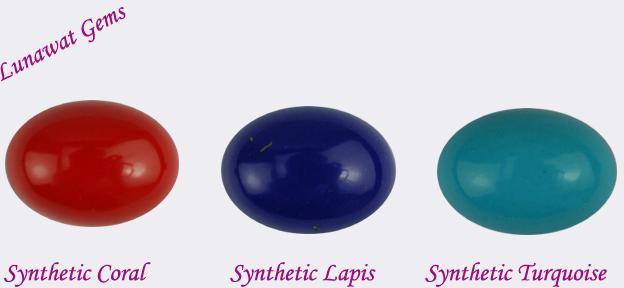 Synthetic Opaque Gemstones