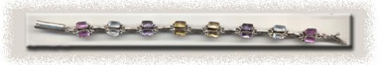 SBR - B-8 Silver Bracelets