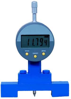 Digital Pit Depth Gauge With Bridge, for Measuring Object Height, Size : 4inch, 8inch