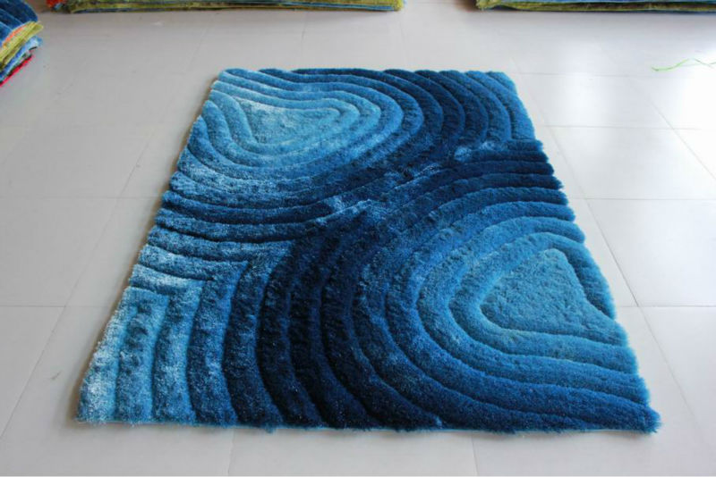 Polyester 3D Shaggy Carpets