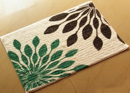 Cotton Printed Bath Mats, for Home, Size : 100x120cm