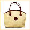 Wooden handle bag