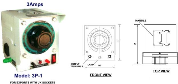 Variable Single Phase Transformer