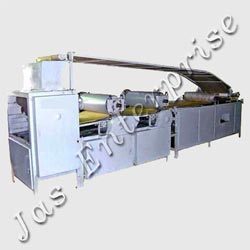 Dough sheeter with rotery die cutting unit