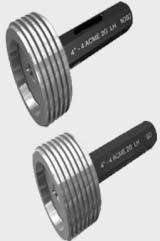 Gcr15 Steel Acme Thread Plug Gauges, for Industrial Use, Color : Black