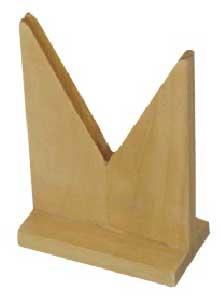 Lens Holder Wooden, for Science laboratories, Astronomy, Medical institutions, Feature : V-shaped slot