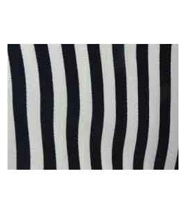 Black and White Stripe Fabric