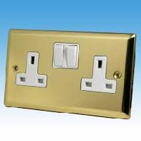 brass electrical socket